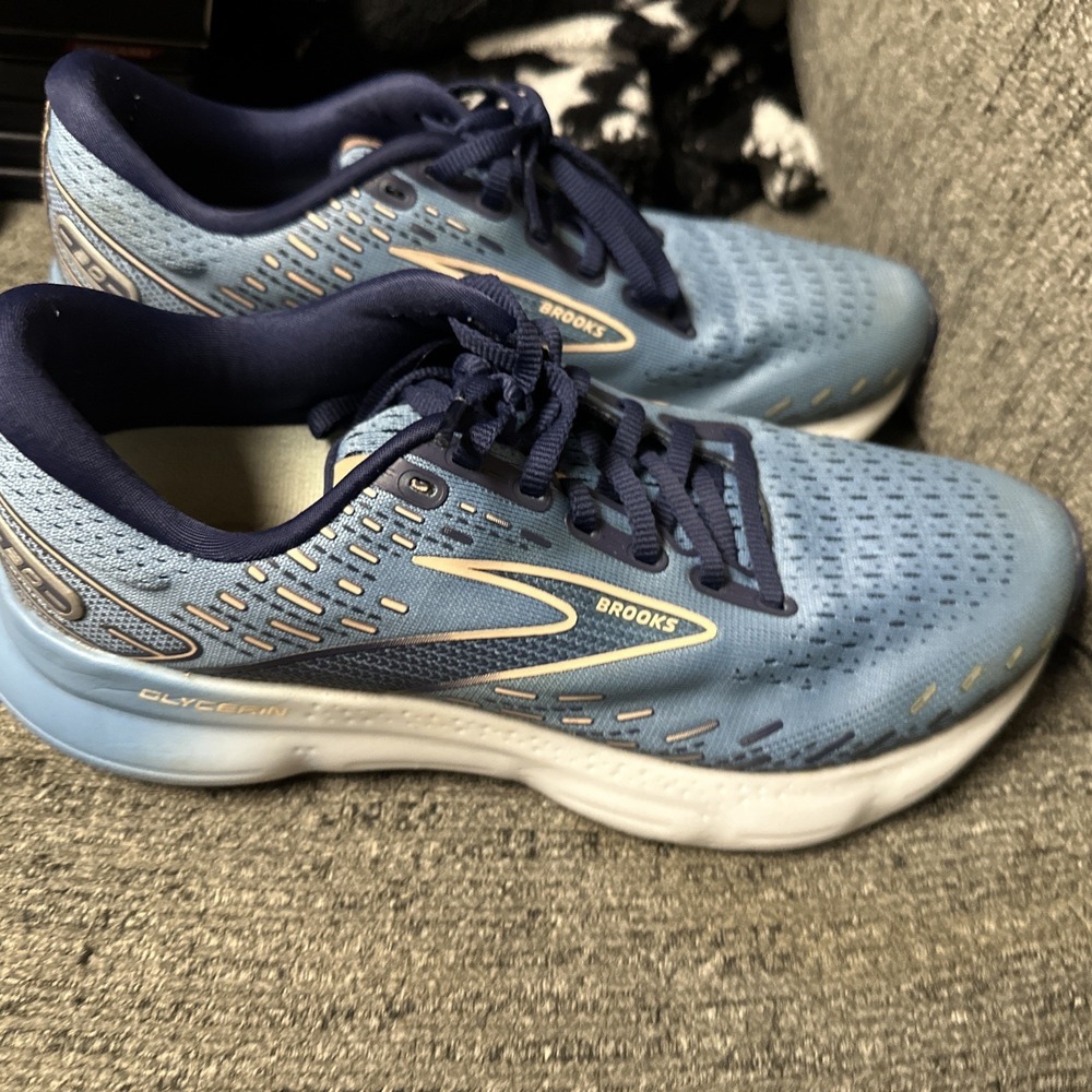 Brooks Glycerin 20 Blue Womens US Size 8 1203691B478 Running Shoes